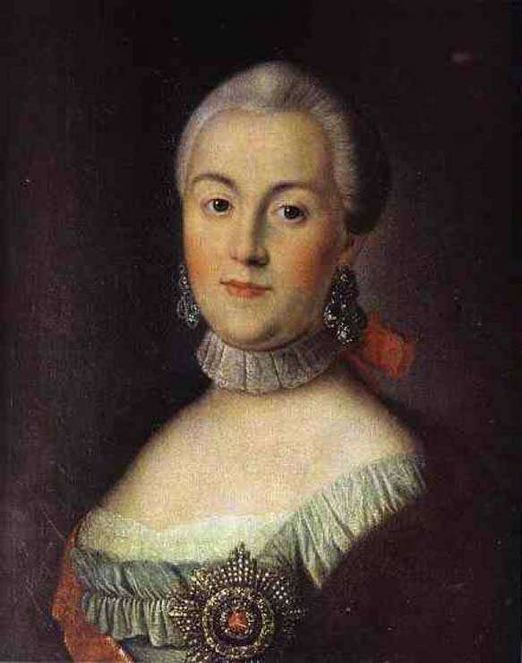 Великая княгиня Екатерина Алексеевна, будущая императрица (1760)