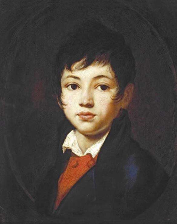 Портрет мальчика Челищева (1810)