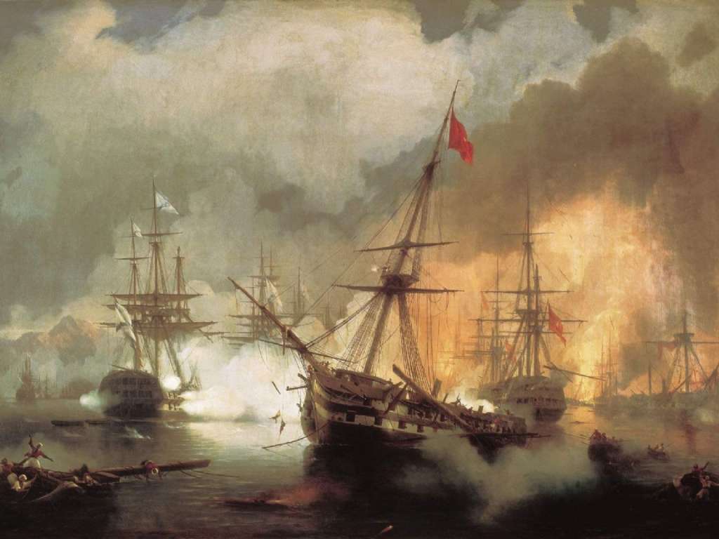 Наварринский бой. 1848