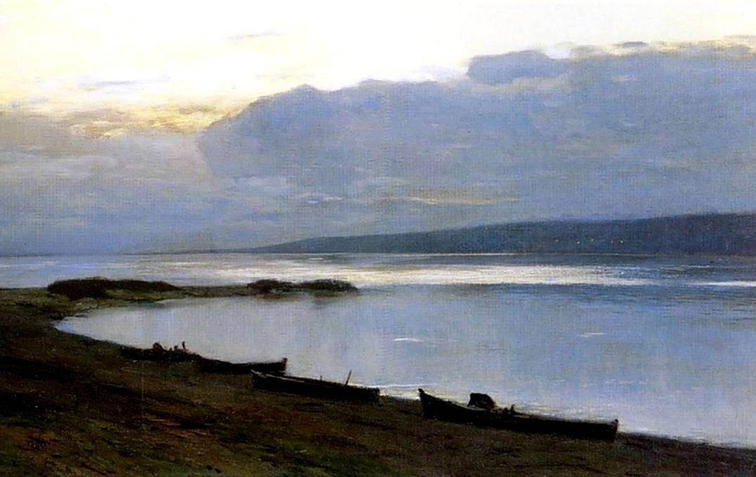 Вечер на Волге (1887-1888)