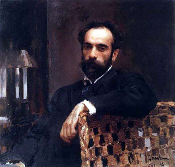 Портрет художника И. И. Левитана (1893)