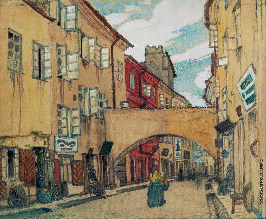 Стеклянная улица в Вильно (1906)