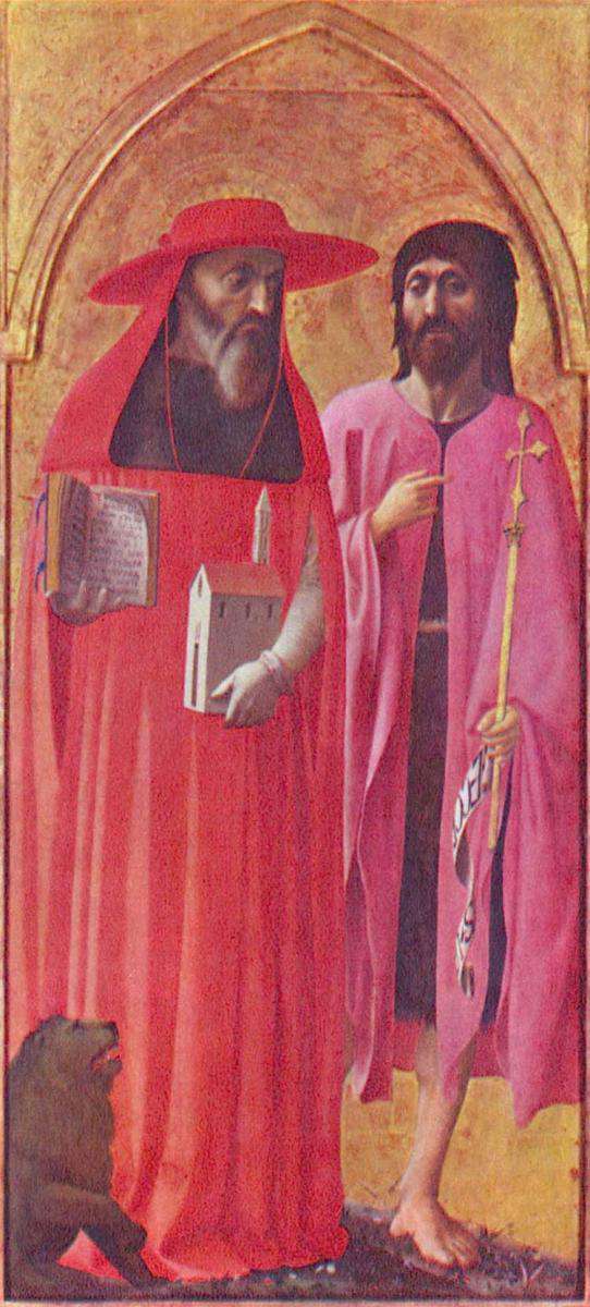Святые Иероним и Иоанн Креститель (Мазаччо)