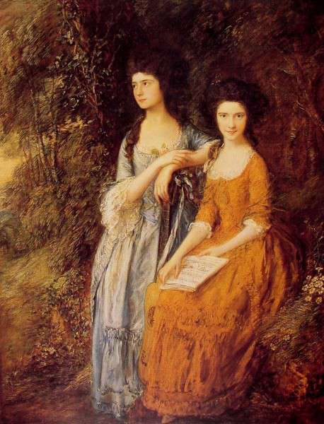 Портрет Элизабет и Мэри Линли (1772)
