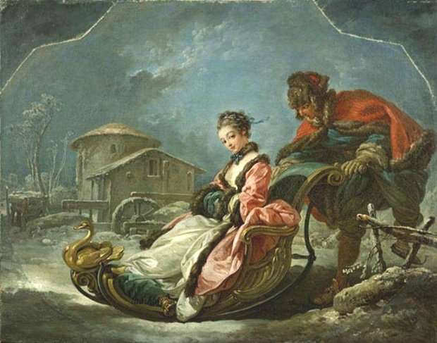 Четыре времени года. Зима. (1755)