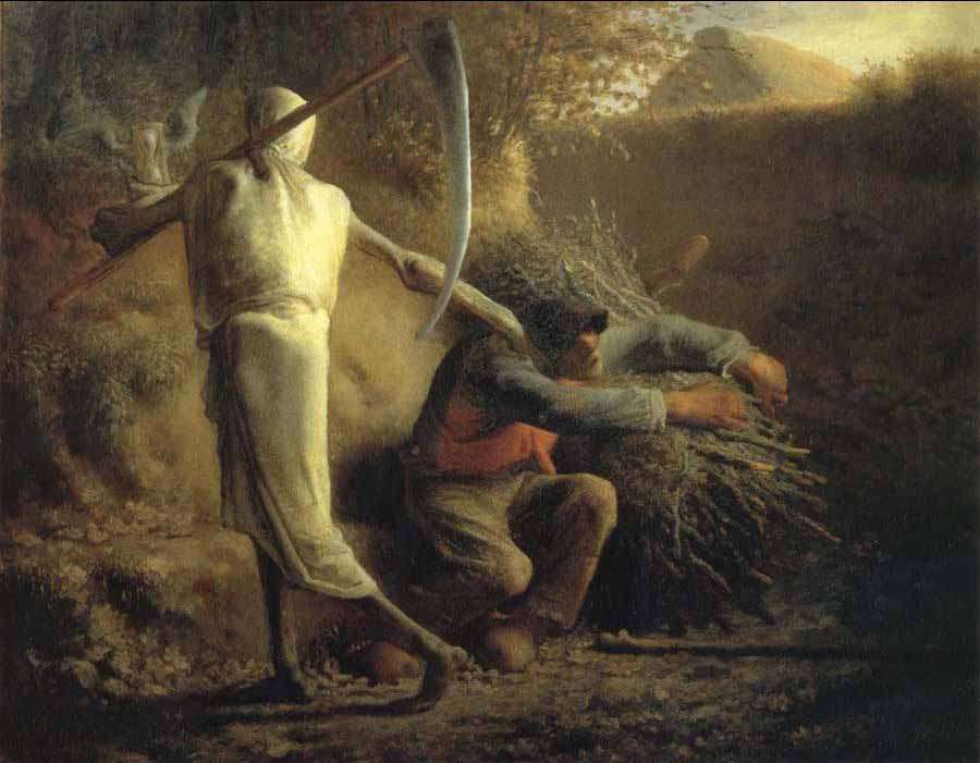 Смерть и Лесоруб (1859)