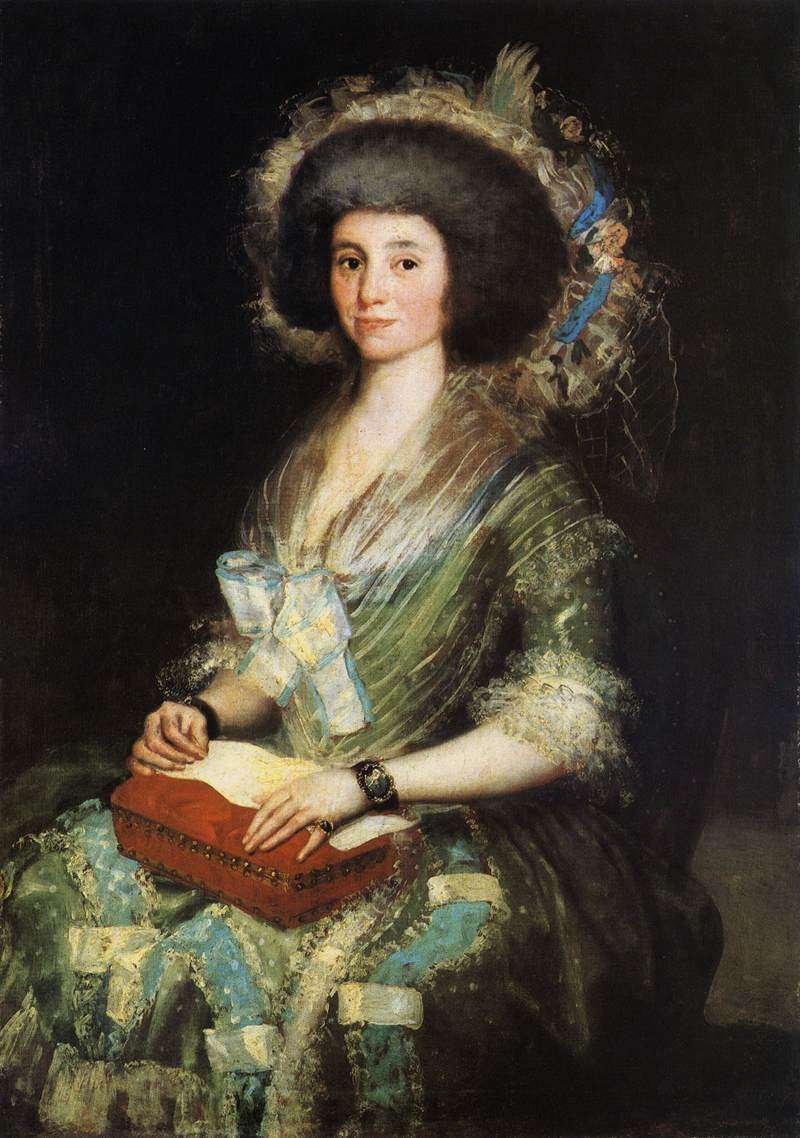 Портрет сеньоры де Сеан Бермудес (1792-1793)