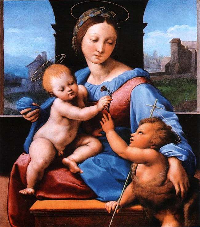 Мадонна с младенцем и маленьким Иоанном Крестителем (1509-1510)