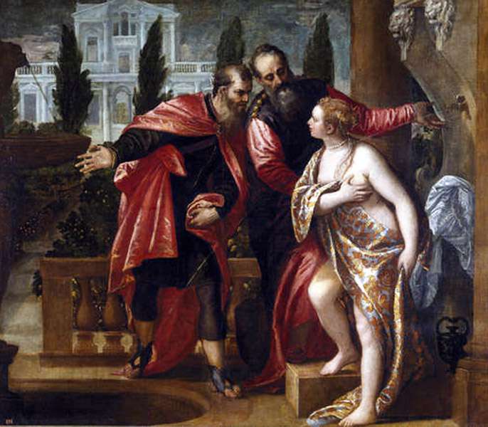Сусанна и старцы (1580)
