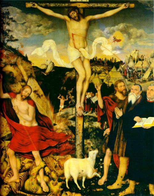 Христос на кресте (1552 - 1555)