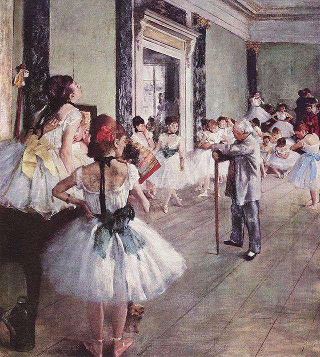 Урок танцев (1875)