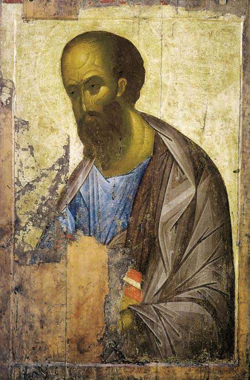 Апостол Павел (из деисусного чина) 1410-е