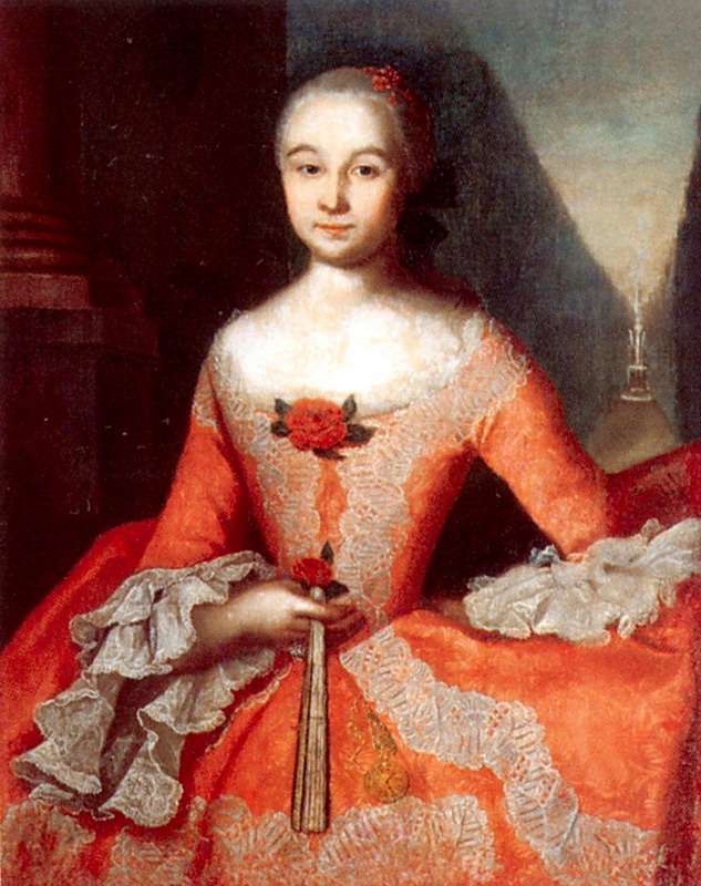 Портрет К.И.Тишиной (1755)