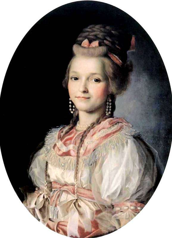 Портрет балерины Т.В.Шлыковой-Гранатовой (1789)