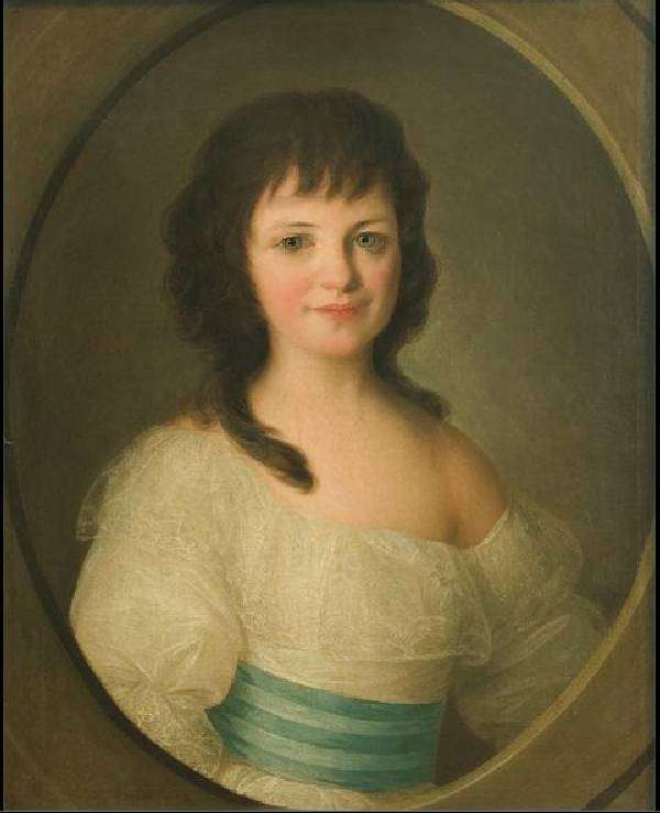 Портрет графини П.А.Воронцовой в детстве (1790)