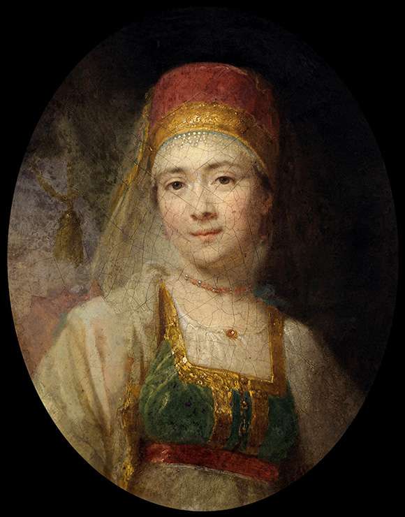 Портрет торжковской крестьянки Христиньи (1795)