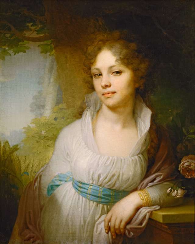 Портрет М. И. Лопухиной 1797 г.