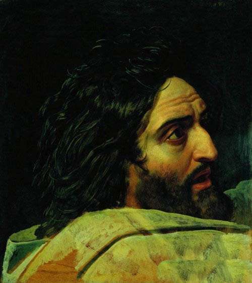 Образ Иоанна Крестителя. Фрагмент картины "Явление Христа народу"