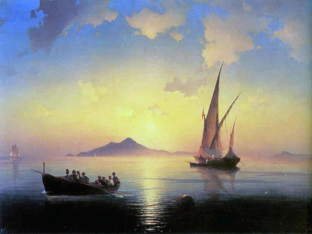 Неаполитанский залив. 1841.