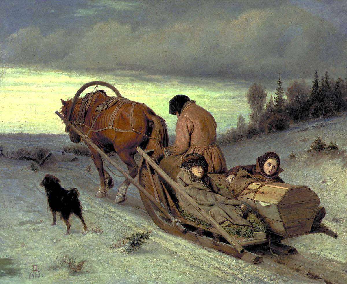 Проводы покойника (1865)