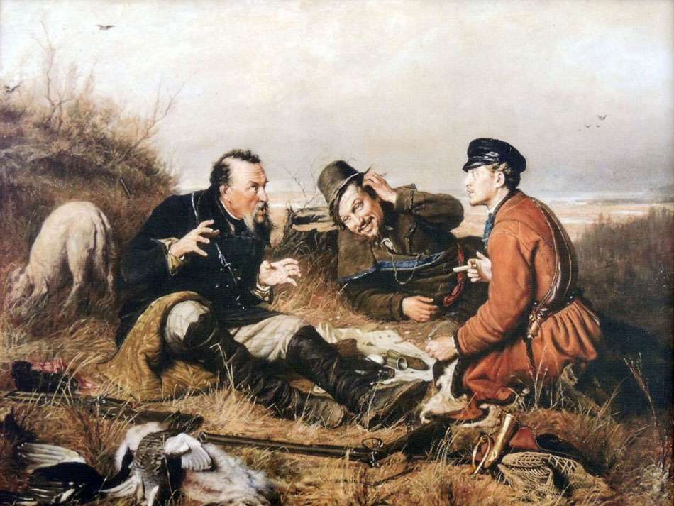 Охотники на привале (1870)