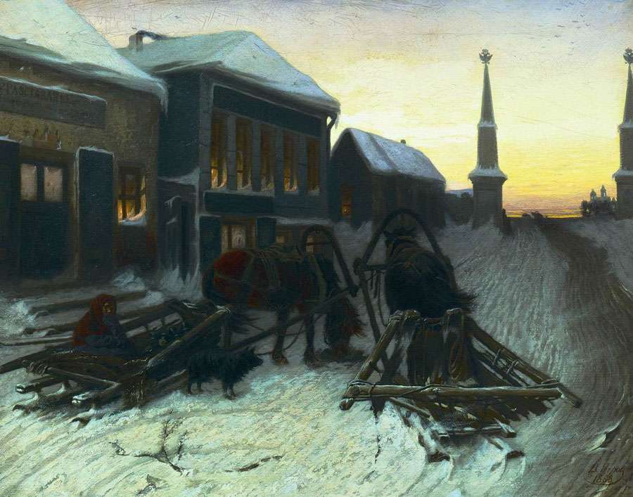 Последний кабак у заставы. (1868)