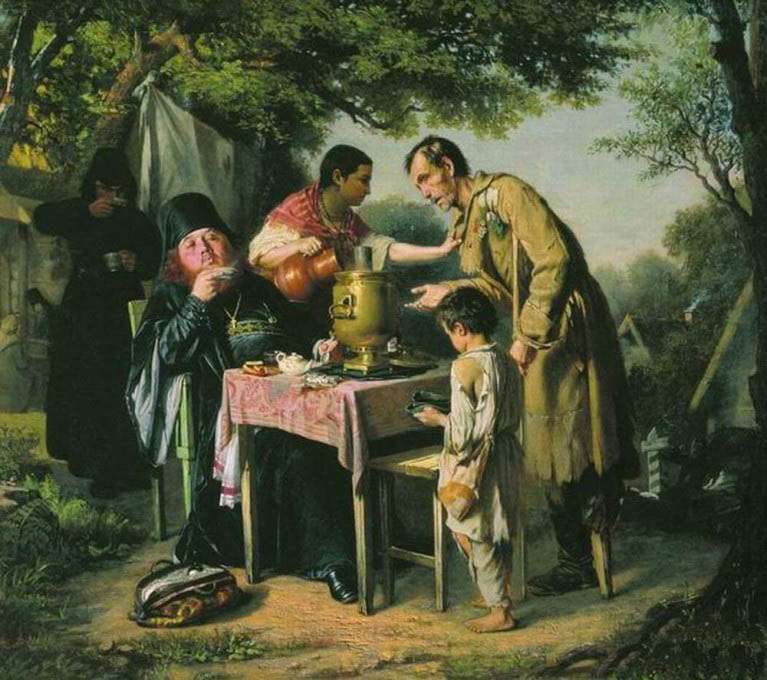 Чаепитие в Мытищах (1862)