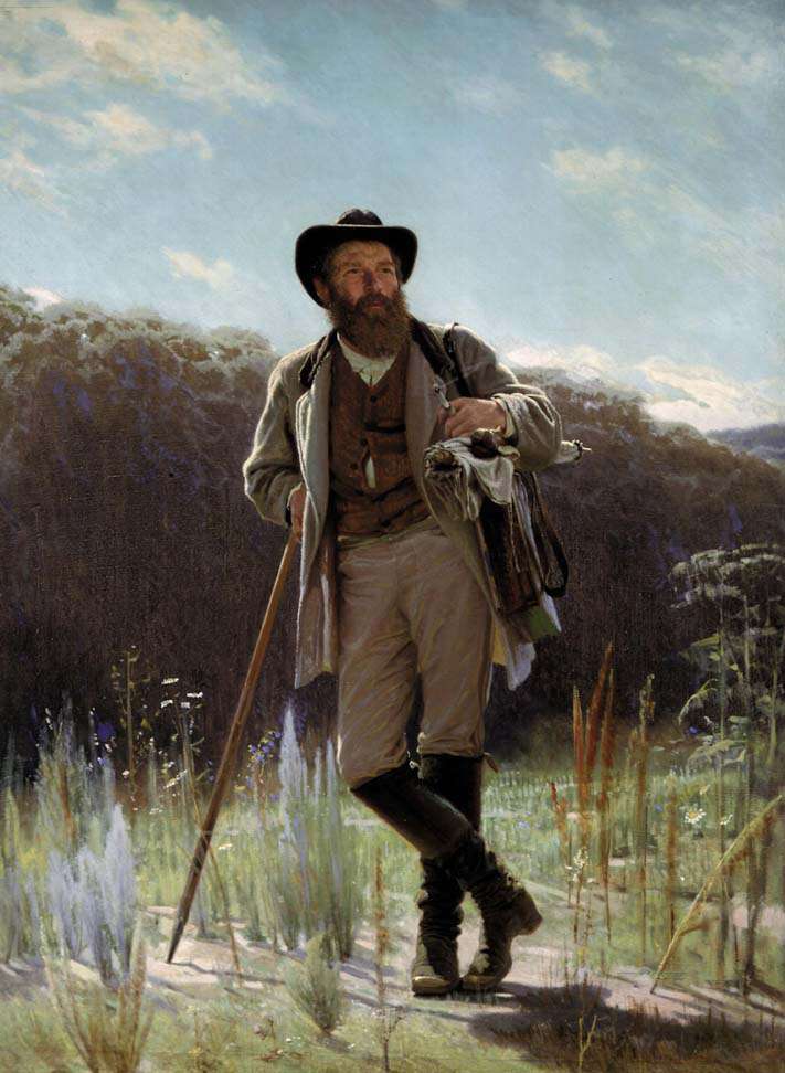 Портрет художника И.Шишкина (1873)