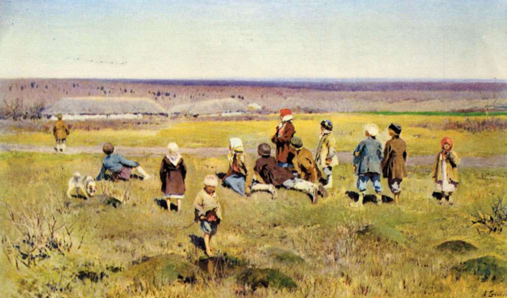 Журавли летят (1891)