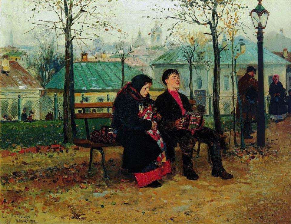 На бульваре (1887)