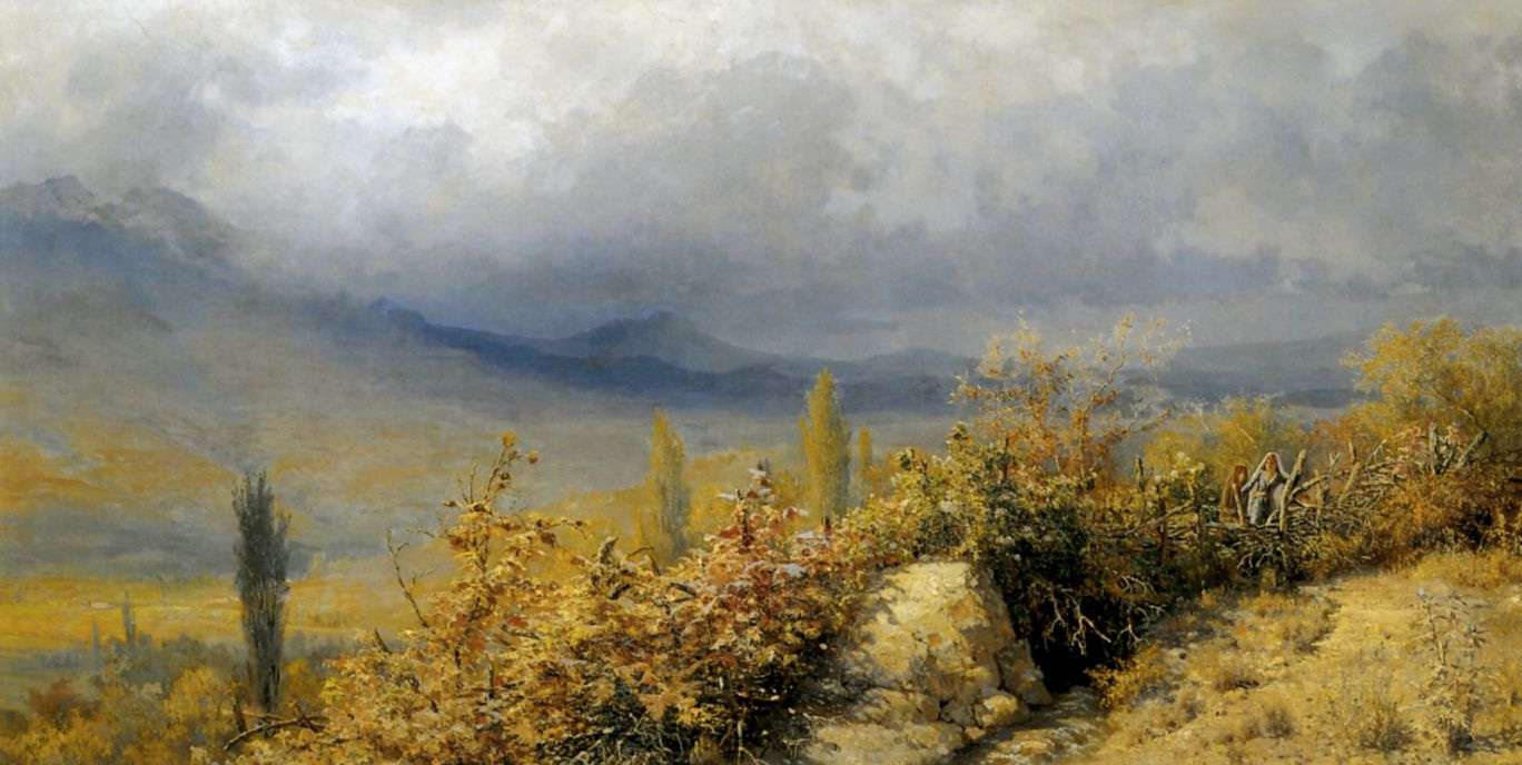 Осенний вид в Крыму (1884)