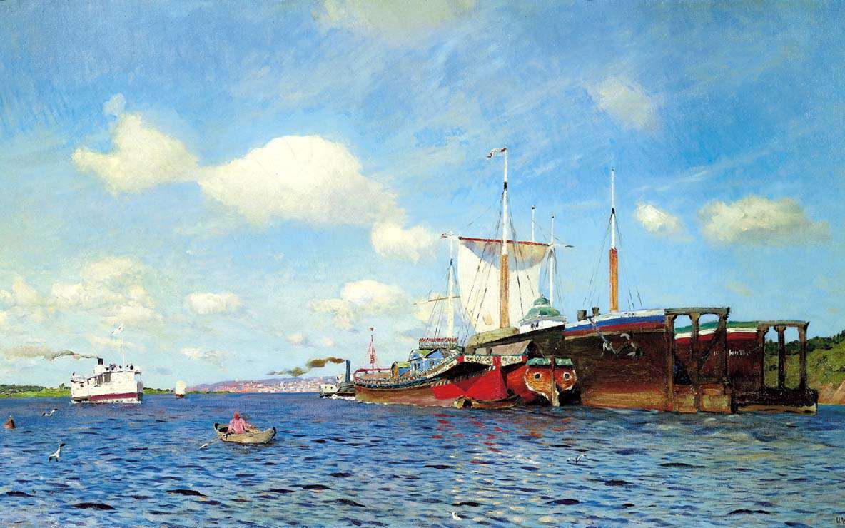 Свежий ветер. Волга (1895)