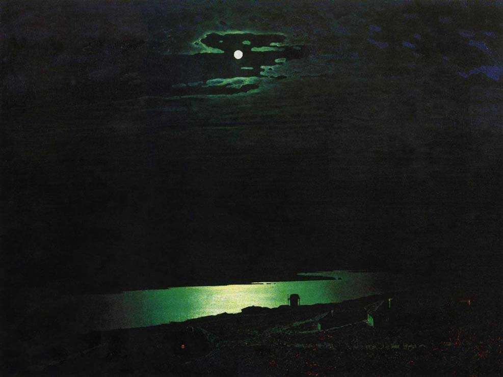 Лунная ночь на Днепре (1880)