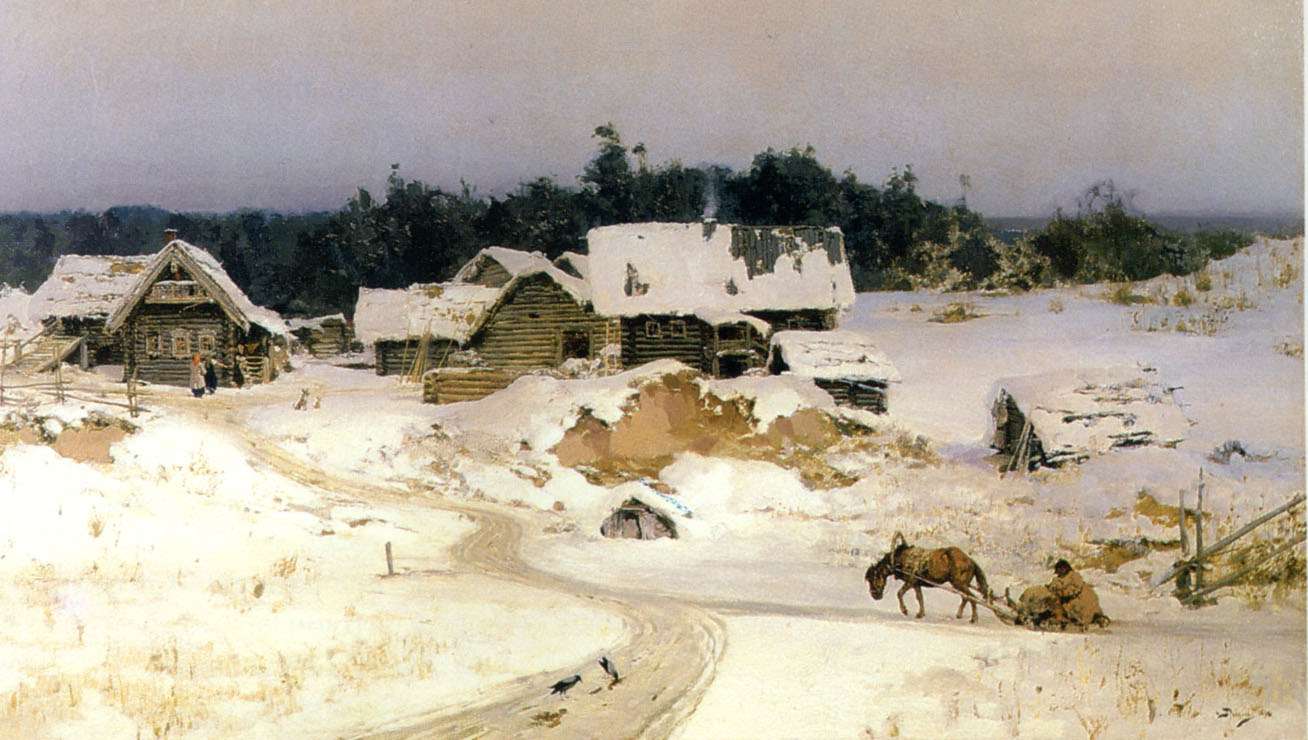 Зима. Имоченцы (1880)