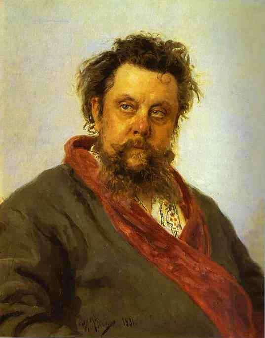 Портрет М. Мусоргского (1881)