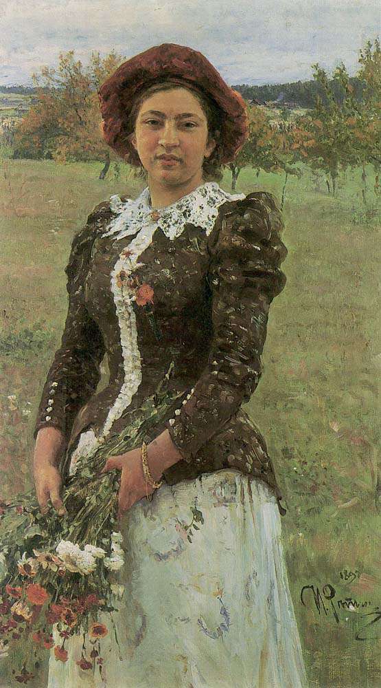 Осенний букет (Дочь Вера) - ( 1892)