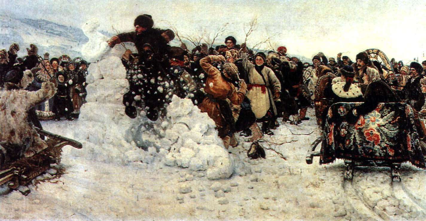 Взятие снежного городка (1891)