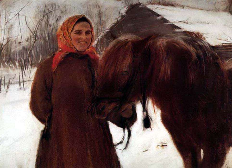 Баба с лошадью (1898)