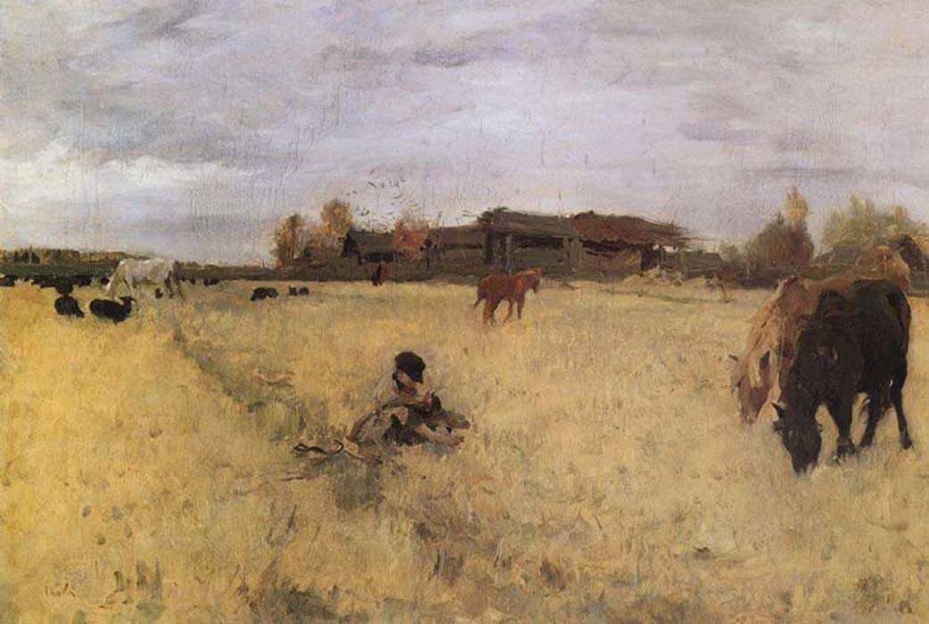 Октябрь. Домотканово. (1895)