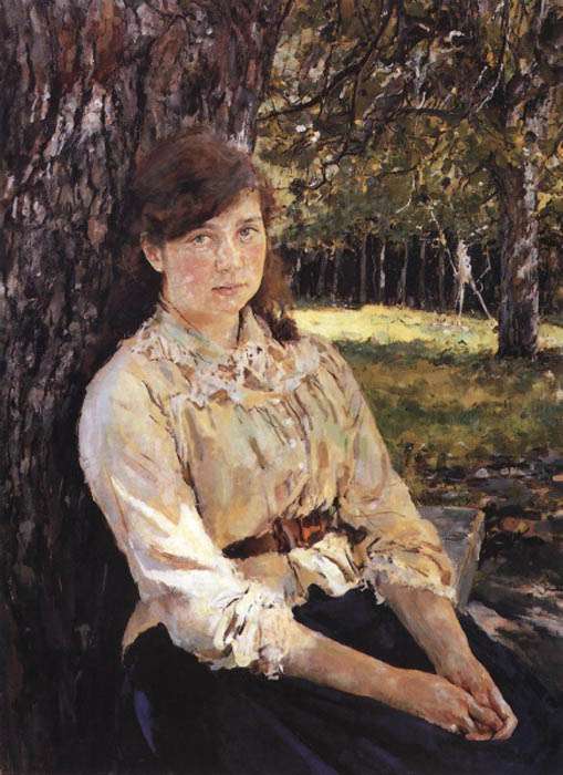 Девушка, освещенная солнцем (1888)