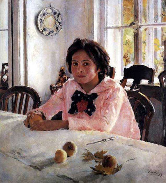 Девочка с персиками (1887)