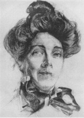 Портрет Н.И. Забелы-Врубель (1905)