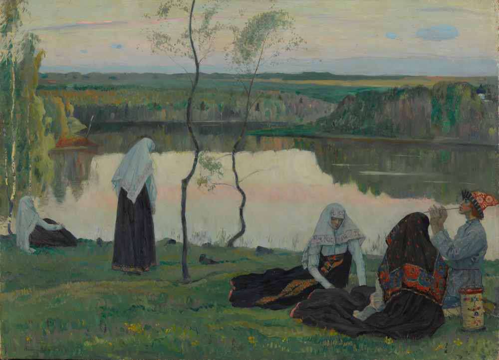 За Волгой. Пастушок. (1922)