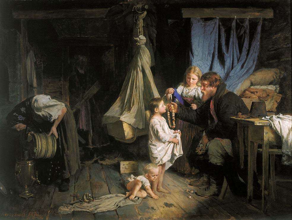 Возвращение из города (1870)