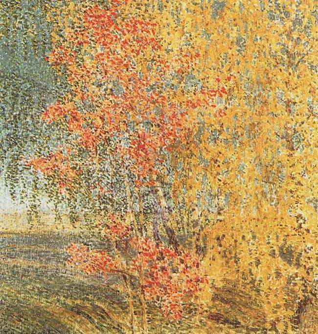 Осень. Рябина и березы (1906)