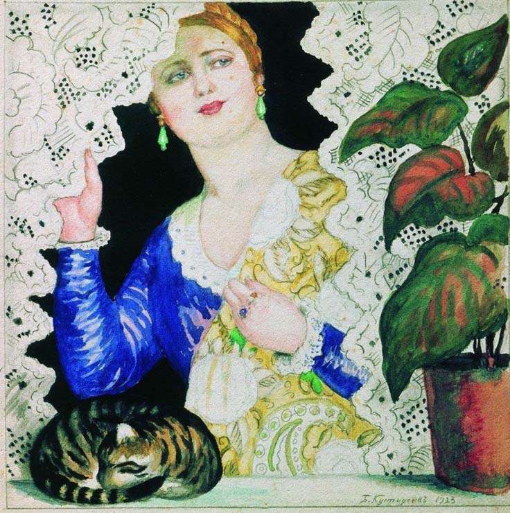 Русская девушка у окна (1923)