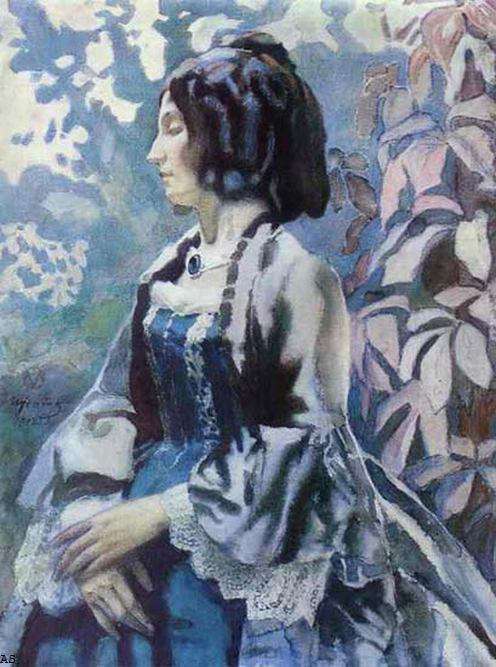Дама в голубом (1902)