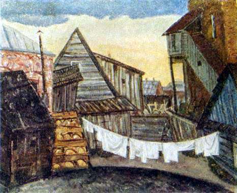 Дворик в Каунасе (1930)