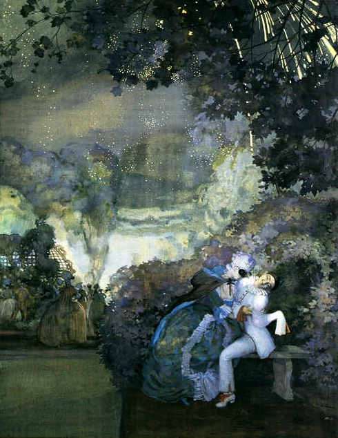 Пьеро и дама (1910)