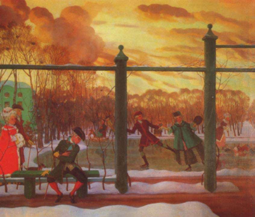 Зима. Каток (1915)